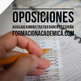 Oposiciones Auxiliar Administrativo Banco de España